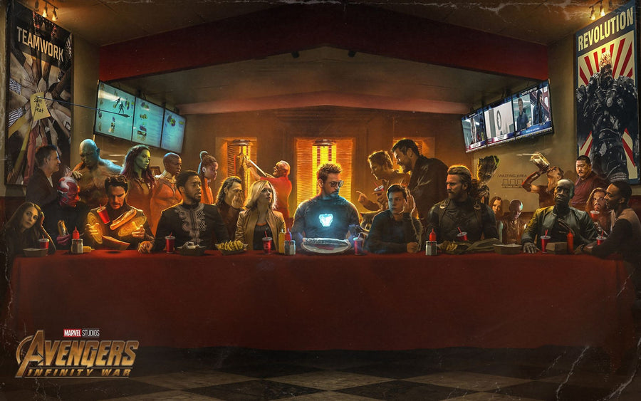 Avengers Infinity War Last Supper