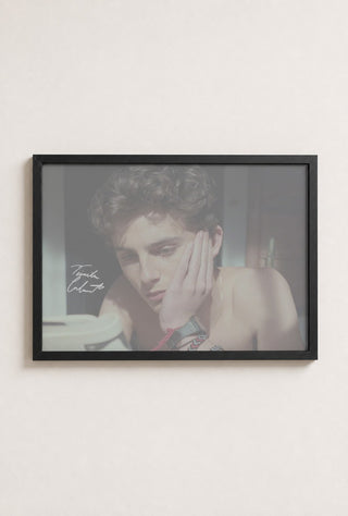 Timothée Chalamet Aesthetic Movie Poster