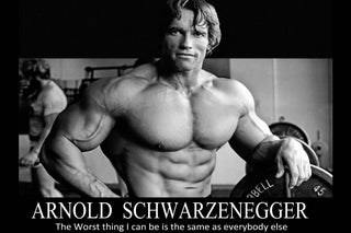 Arnold Schwarzenegger Motivational Gym Poster
