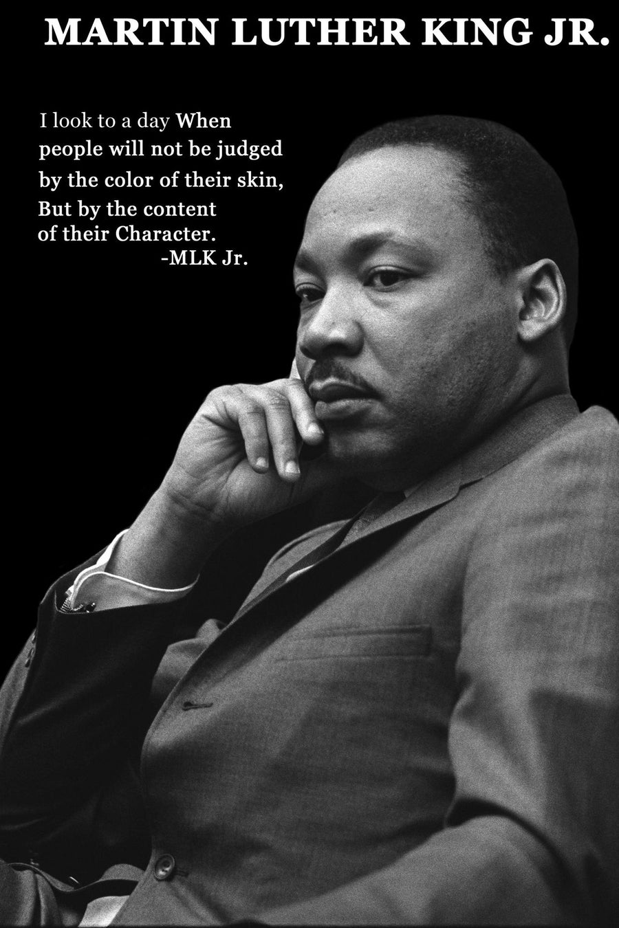 Martin Luther King Jr. Quote Poster