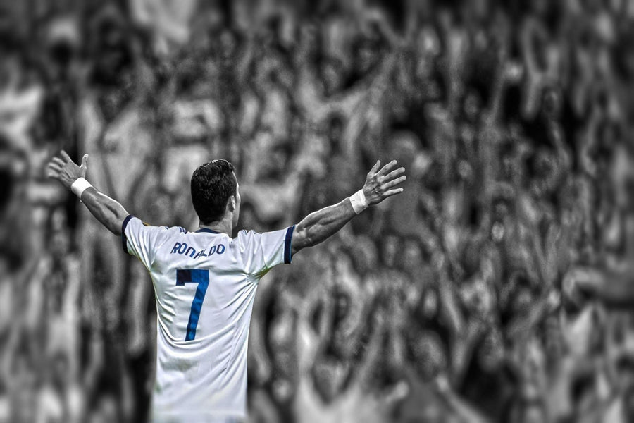 Ronaldo Number 7 Celebration