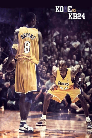 Kobe Bryant 8 vs 24