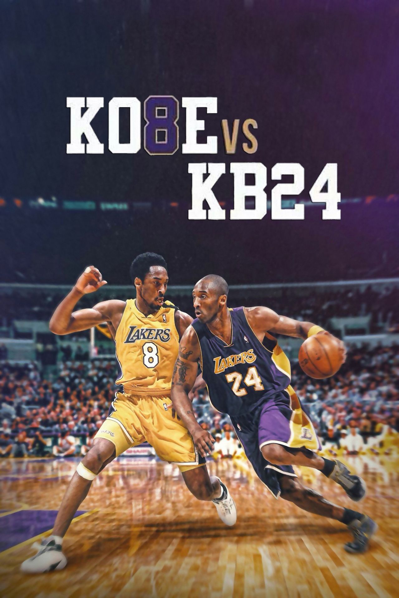 Kobe Bryant 8 vs 24 Poster