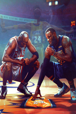 Legends Tribute Kobe Bryant Poster