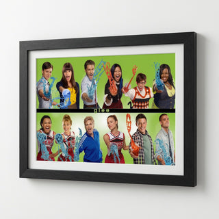 Glee Cast Slushie Throw Poster