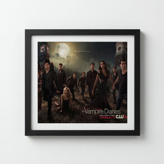 The Vampire Diaries Cast Poster