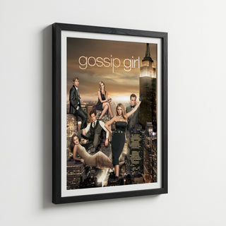 Gossip Girl NYC Skyline Poster