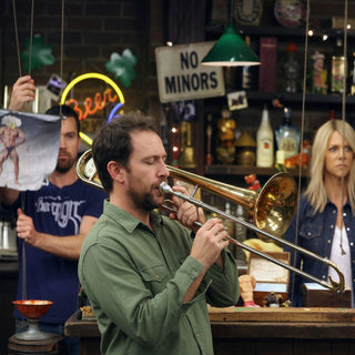 Always Sunny Trumpet Scene