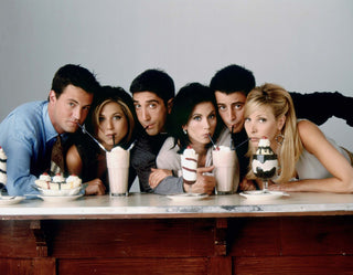 Friends Cast Milkshake Poster