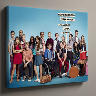 Glee Cast New Directions Poster