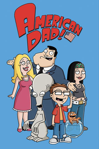 American Dad! Family Group Poster
