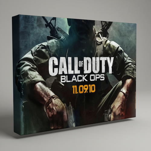 Call of Duty Black Ops Poster - Stretched Canvas