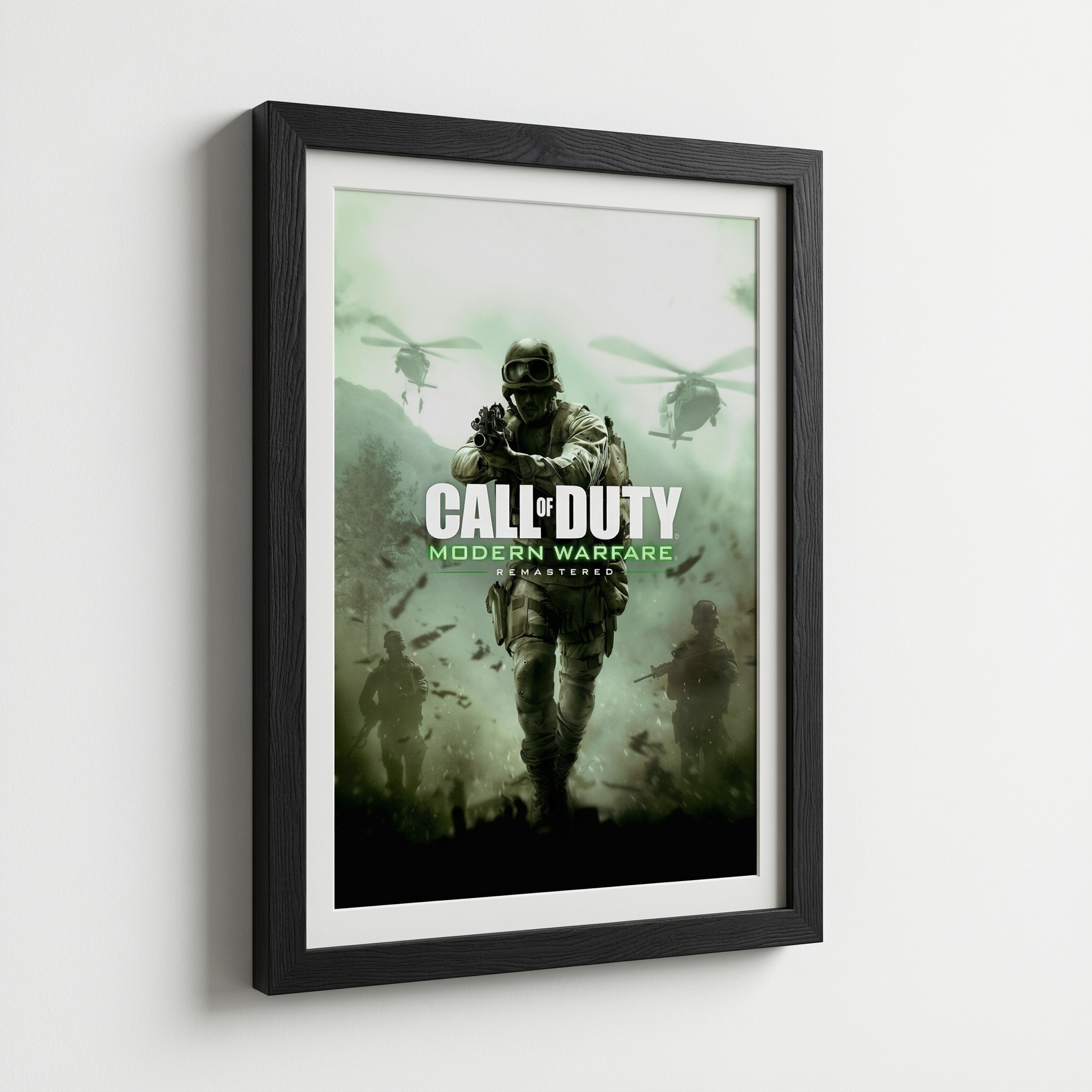 Call of Duty Modern Warfare - Wooden Framed Canvas