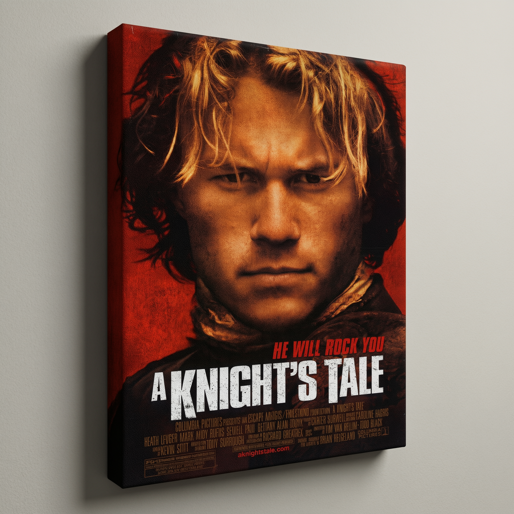 A Knight's Tale Movie Poster - Stretched Canvas