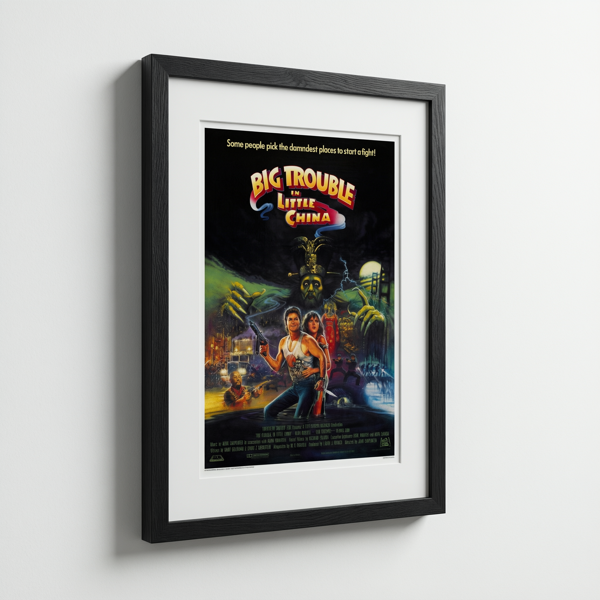 Big Trouble in Little China - Wooden Framed Canvas