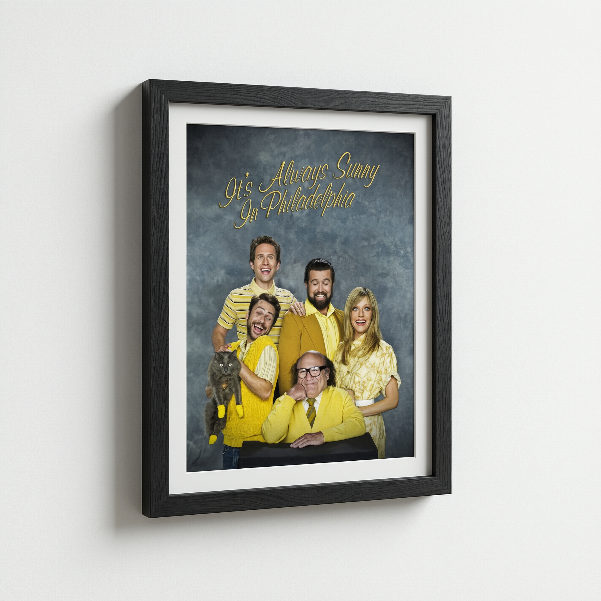 It's Always Sunny Philadelphia - Wooden Framed Canvas