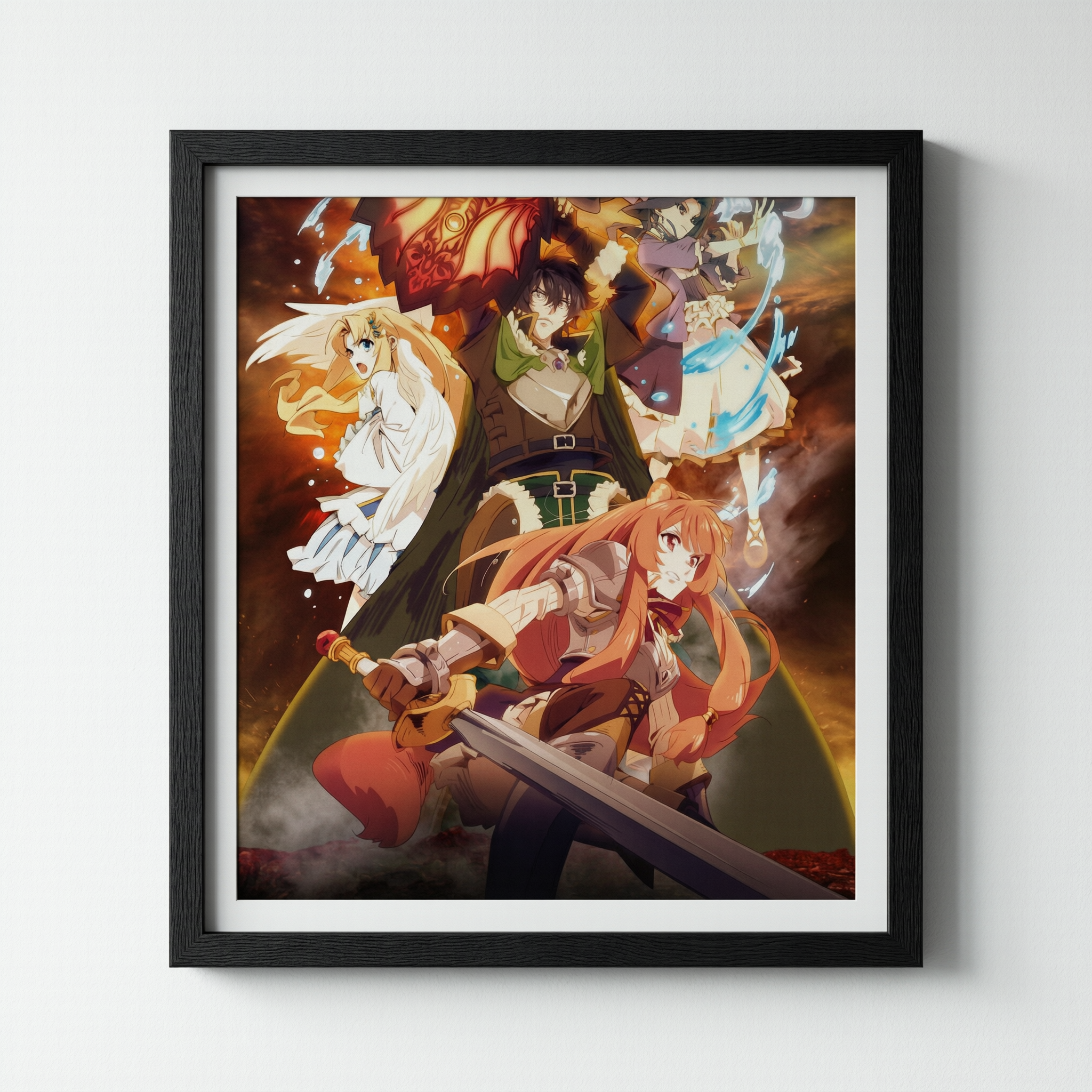 The Rising of Shield Hero - Wooden Framed Canvas