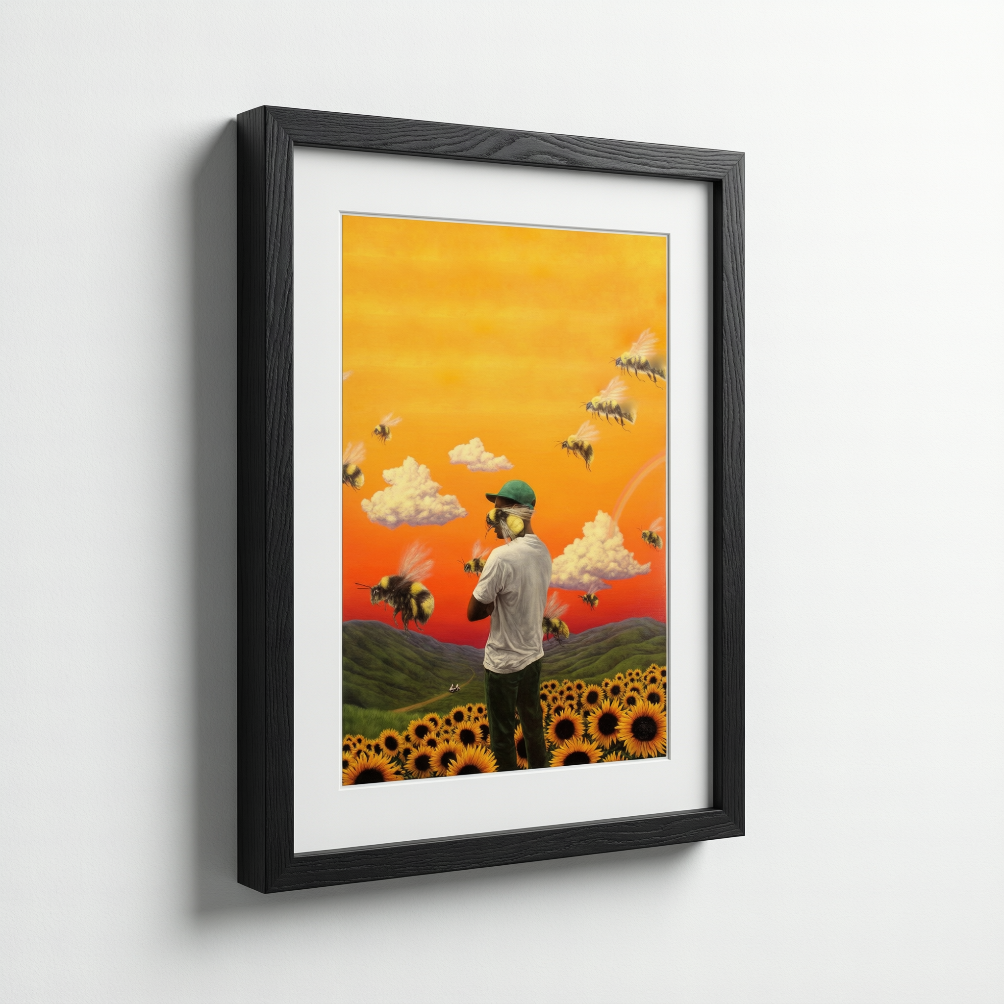 Tyler The Creator Flower Boy - Wooden Framed Canvas
