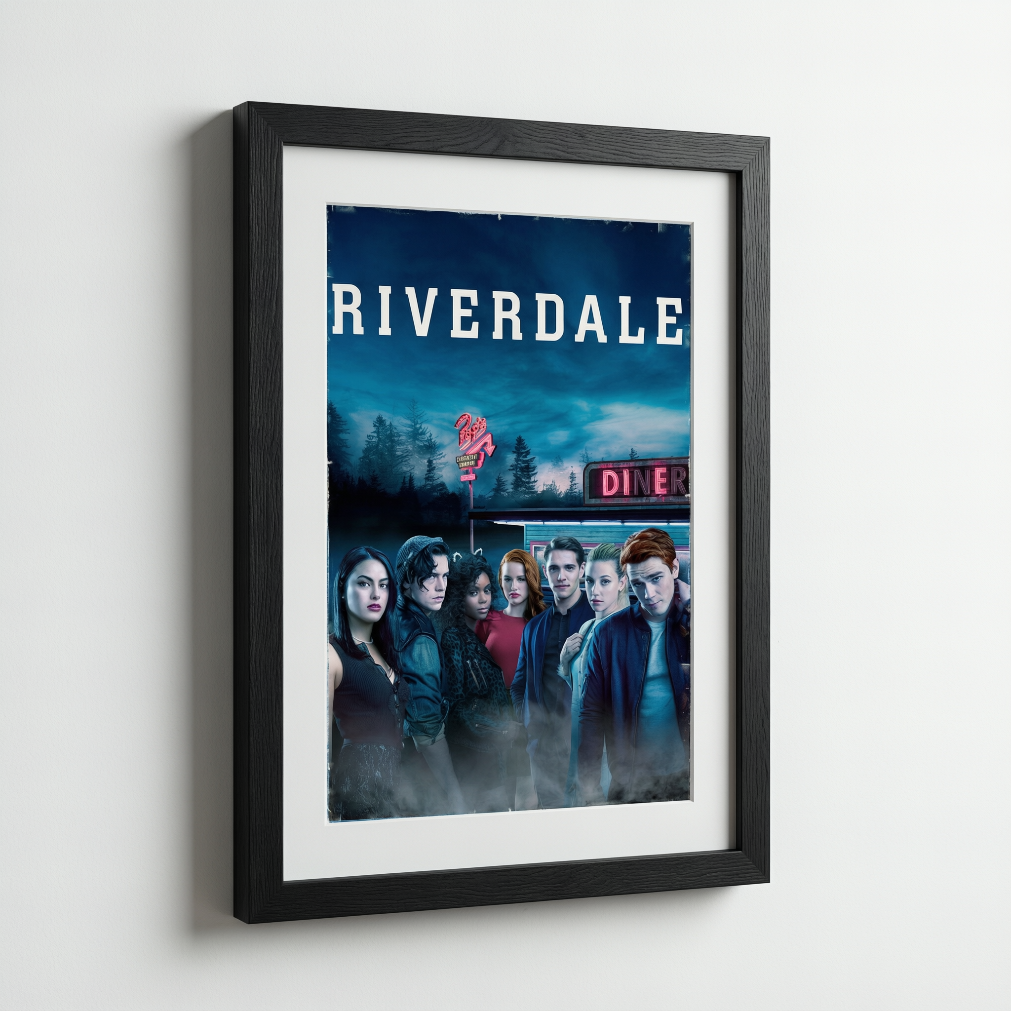 Riverdale TV Show Poster - Wooden Framed Canvas