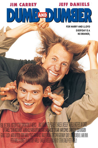Dumb and Dumber Movie Poster - Paper/Glossy/Canvas