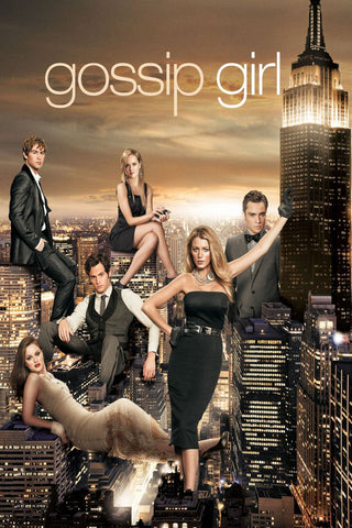 Gossip Girl NYC Skyline Poster - Paper/Glossy/Canvas