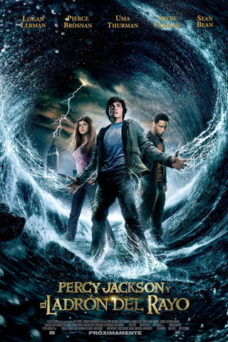 Percy Jackson Lightning Thief Poster - Paper/Glossy/Canvas