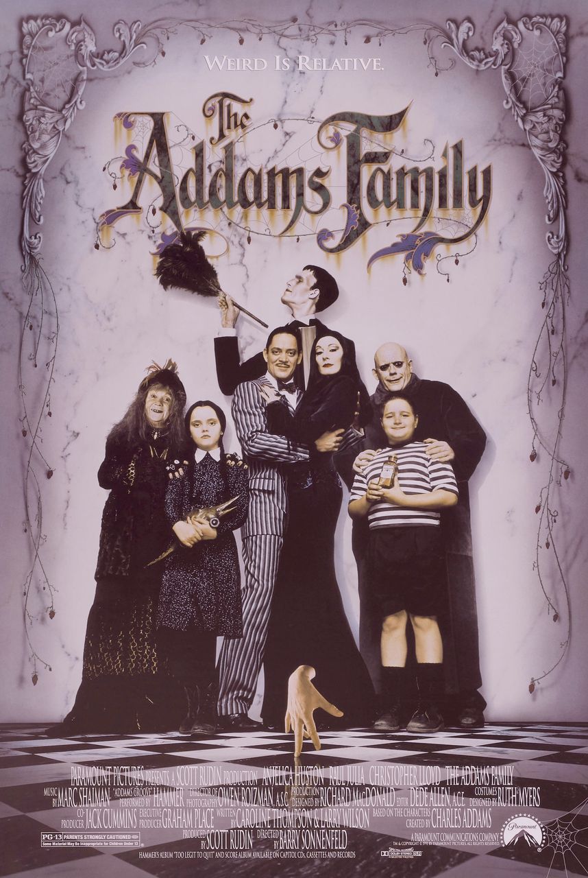 The Addams Family Classic Poster - Paper/Glossy/Canvas