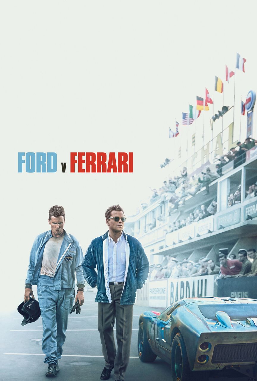 Ford v Ferrari Movie Poster - Paper/Glossy/Canvas